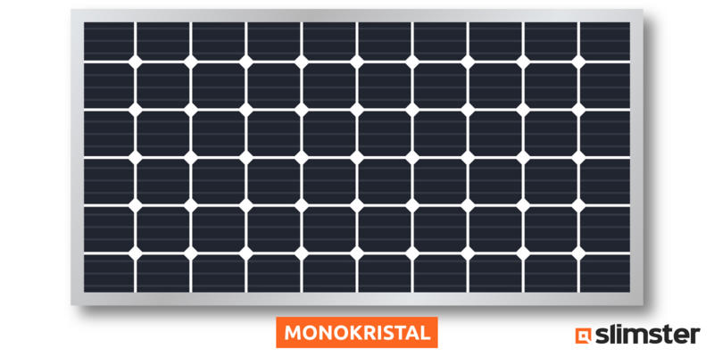 zwarte zonnepanelen